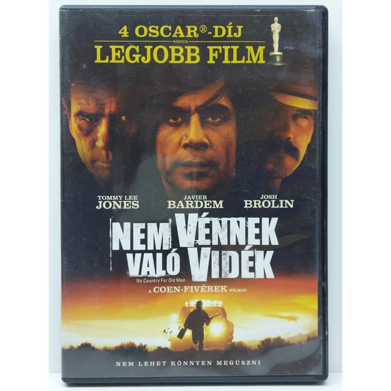 Nem vénnek való vidék - Tommy Lee Jones, Javier Bardem, Josh Brolin - DVD