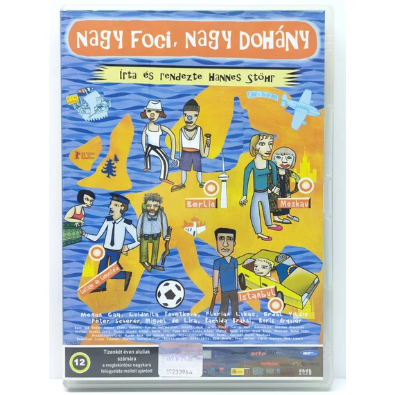 Egy nap Európában - Nagy foci, nagy dohány - Scherer Péter - DVD