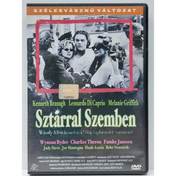Sztárral szemben - Leonardo DiCaprio, Winona Ryder, Charlize Theron - DVD