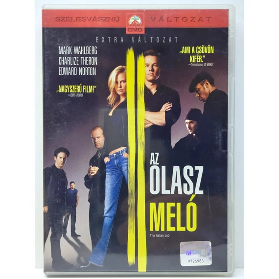 Az olasz meló - Jason Statham, Mark Wahlberg, Charlize Theron