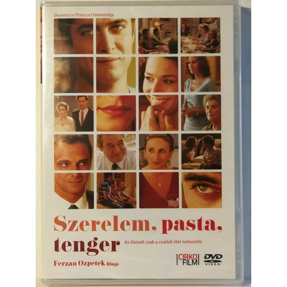 Szerelem, pasta, tenger - Ferzan Özpetek filmje  - új, fóliás DVD