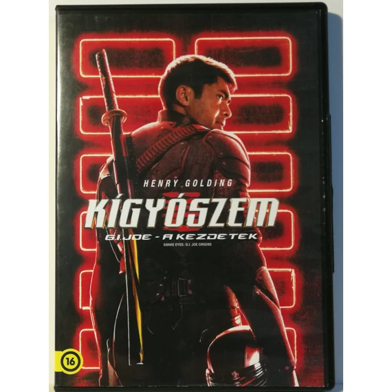 Kígyószem: G.I. Joe - A kezdetek - Henry Golding  - karcmentes DVD