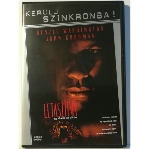Letaszítva - Denzel Washington, John Goodman - Kerülj Szinkronba! kiadás - karcmentes DVD