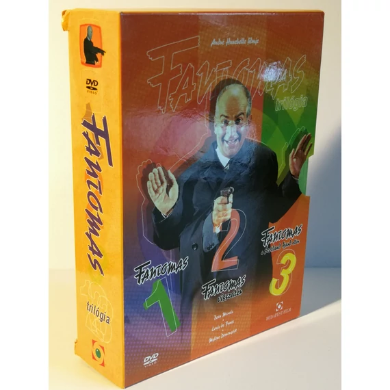 Fantomas trilógia - díszdobozos - Louis de Funés - DVD