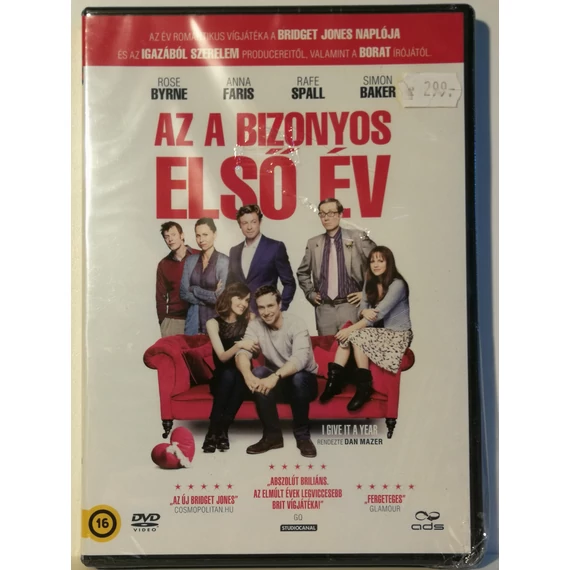 Az a bizonyos első év - Rose Byrne, Simon Baker - új,fóliás DVD