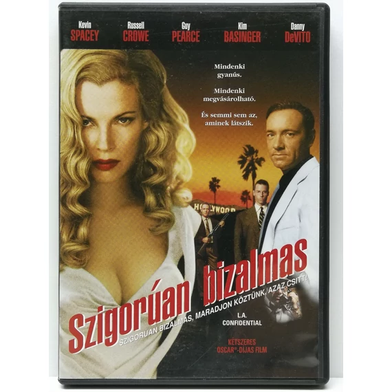 Szigorúan bizalmas - Kevin Spacey, Russel Crowe - DVD
