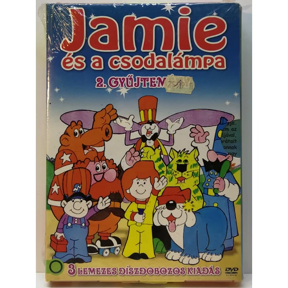 Jamie és a csodalámpa - 2. gyűjtemény - 3 lemezes, díszdobozos - új, fóliás DVD