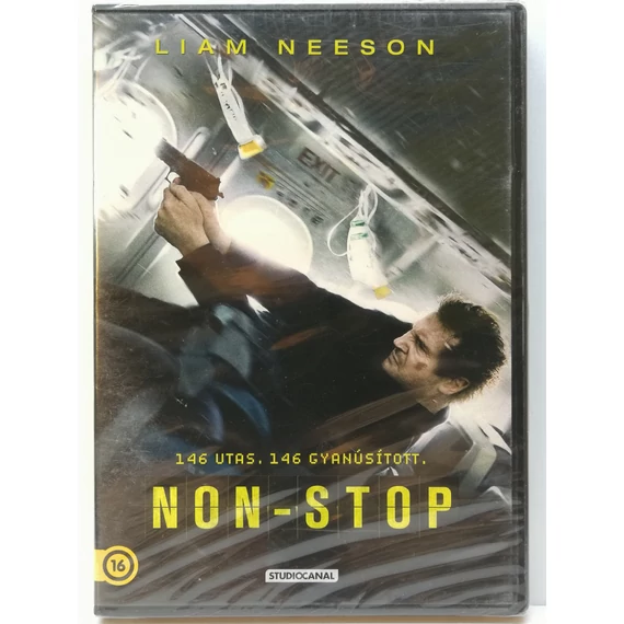 Non-Stop - Liam Neeson - új, fóliás DVD