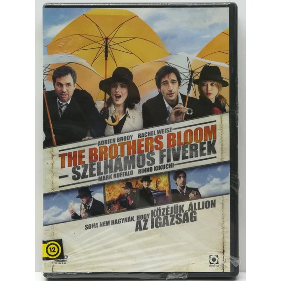 Szélhámos fivérek - Adrien Brody, Rachel Weisz, Mark Ruffalo - új, fóliás DVD
