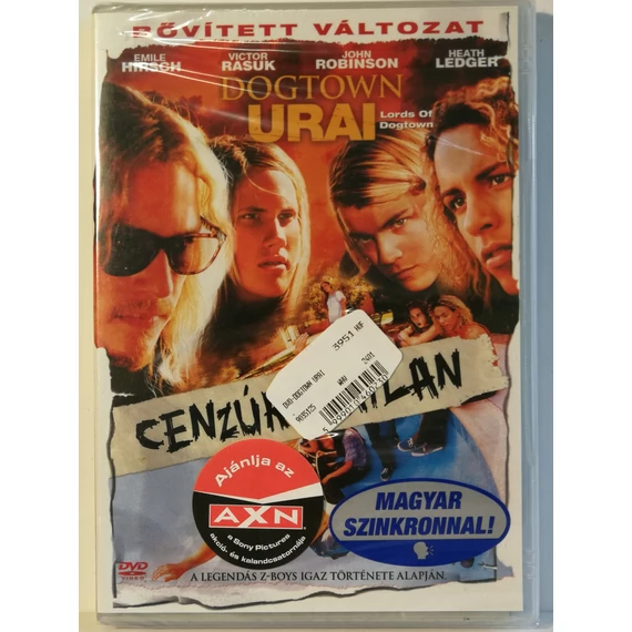 Dogtown urai - Heath Ledger, Sofía Vergara, Emile Hirsch - új, fóliás DVD