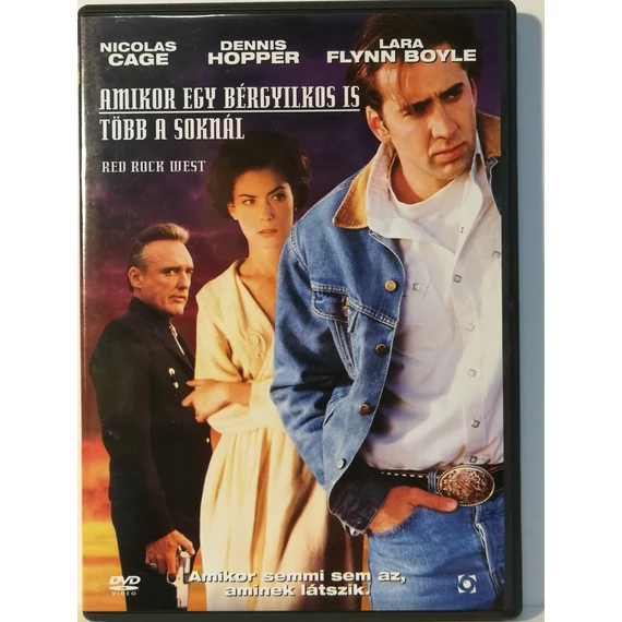 Amikor egy bérgyilkos is több a soknál - Nicolas Cage, Dennis Hopper - karcmentes DVD