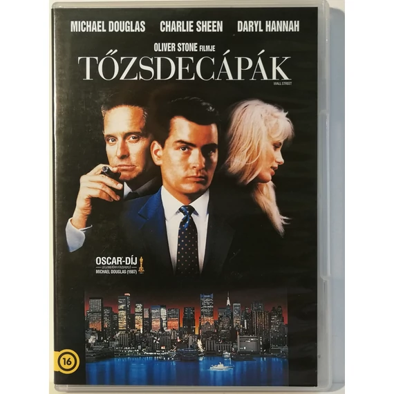 Tőzsdecápák - Michael Douglas, Charlie Sheen - karcmentes DVD