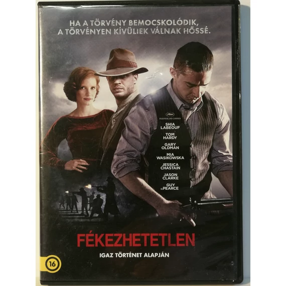 Fékezhetetlen - Shia LaBeouf, Tom Hardy - DVD