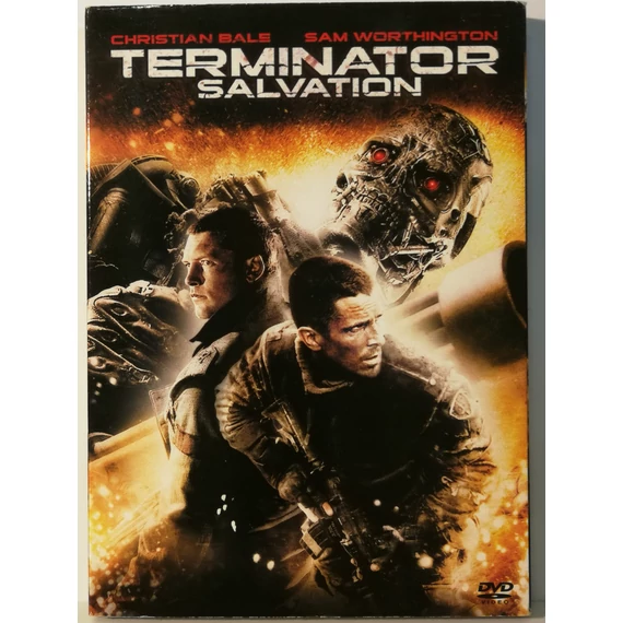 Terminátor - Megváltás - duplalemezes papírfeknis - Christian Bale - DVD
