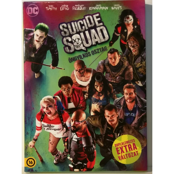 Suicide Squad - Öngyilkos osztag - duplalemezes, papírfeknis - DVD