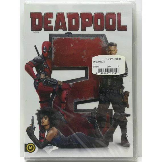 Deadpool 2 - Ryan Reynolds, Josh Brolin - új, fóliás DVD