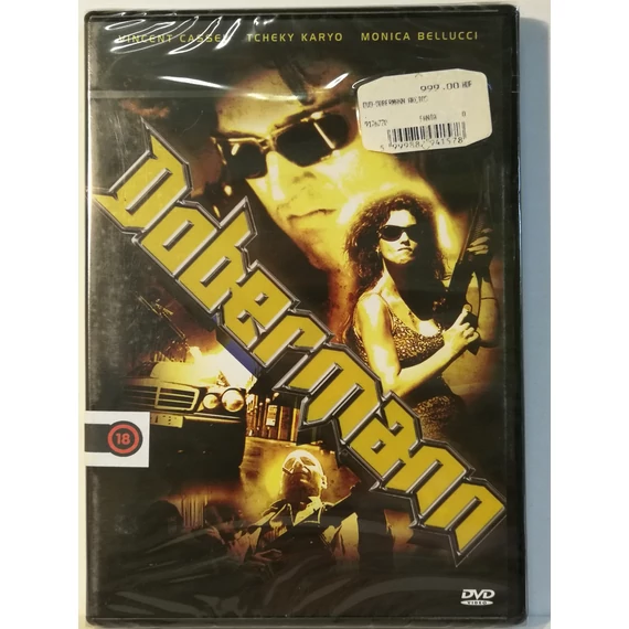 Dobermann - Vincent Cassel, Monica Bellucci - új, fóliás DVD