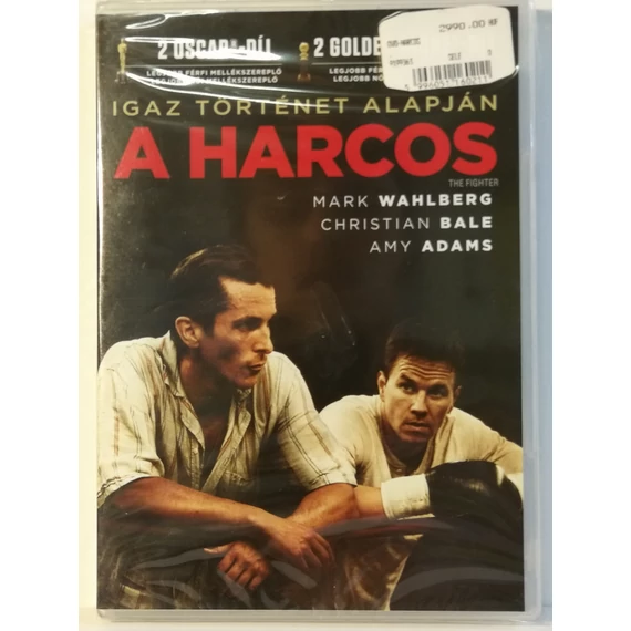 A harcos - Mark Wahlberg, Christian Bale, Amy Adams - új, fóliás DVD