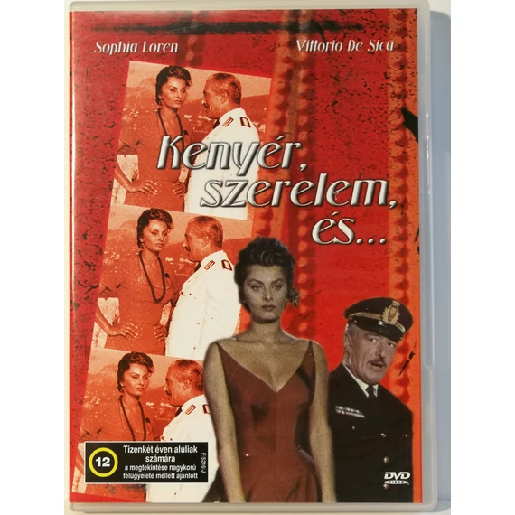 Kenyér, szerelem, és... - Sophia Loren, Vittorio De Sica - karcmentes DVD