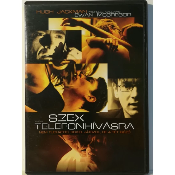 Szex telefonhívásra - Hugh Jackman, Ewan McGregor, Michelle Williams - karcmentes DVD
