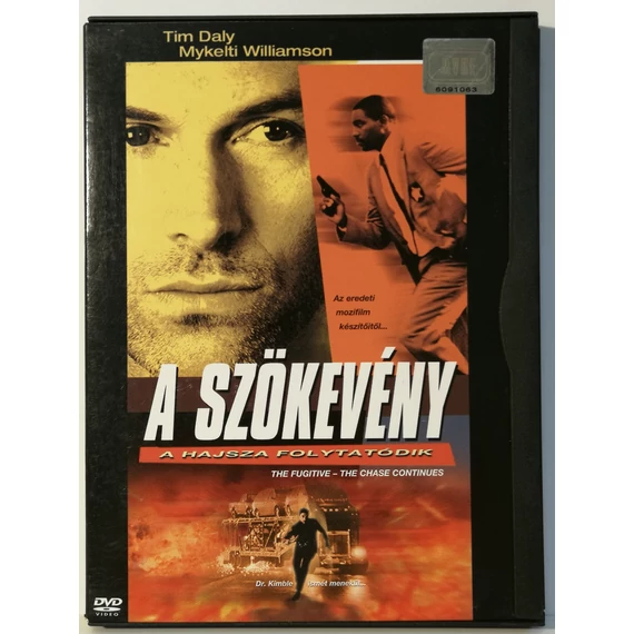 A szökevény - A hajsza folytatódik - warner tokos DVD