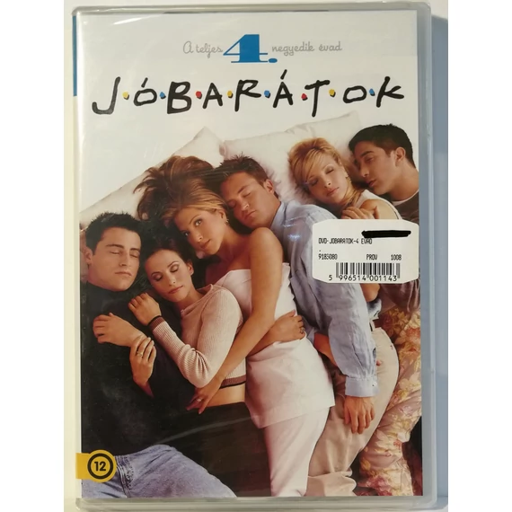 Jóbarátok 4. - A teljes negyedik évad - 3 + 1 új, fóliás DVD