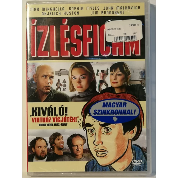 Ízlésficam - Max Minghella, Sophia Myles, John Malkovich - új, fóliás DVD