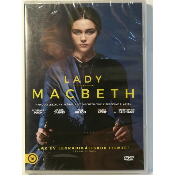Lady Macbeth - Florence Pugh - új, fóliás DVD