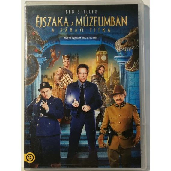 Éjszaka a múzeumban - A Fáraó titka - Ben Stiller, Robin Williams - karcmentes DVD