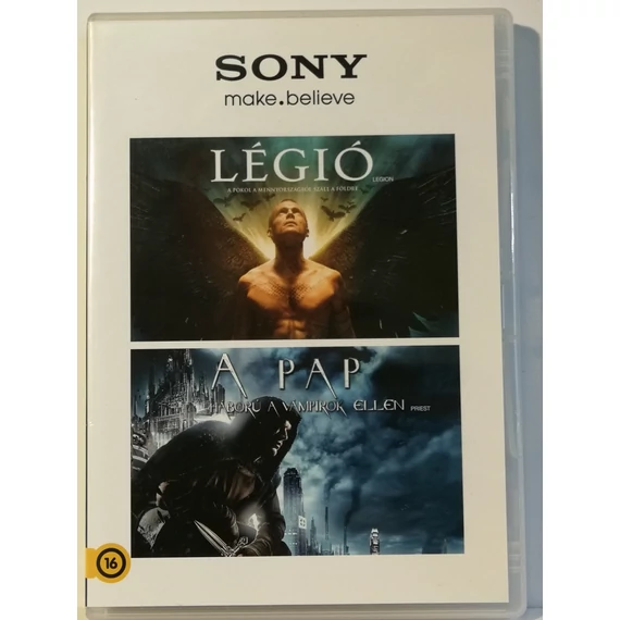 Légió & A pap - Háború a vámpírok ellen - duplalemezes SONY kiadás - karcmentes DVD