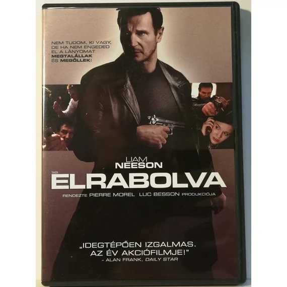 Elrabolva - Liam Neeson - karcmentes DVD