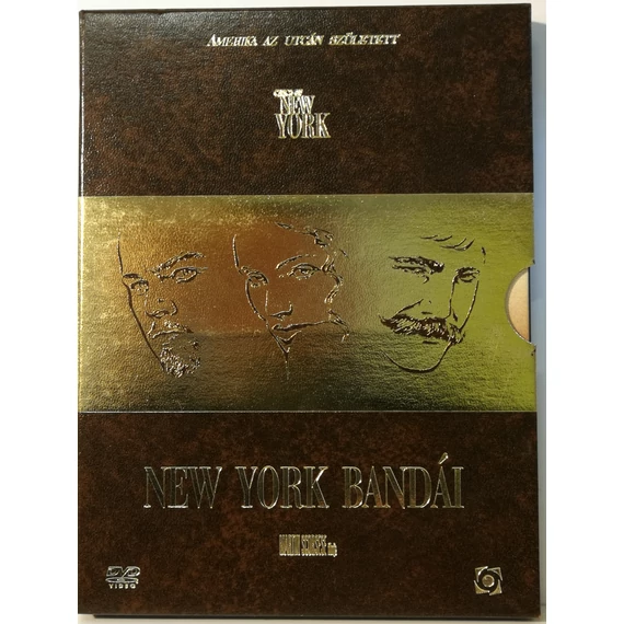 New York bandái - Martin Scorsese filmje - bőr hatású papírfeknis digipack - 2db karcmentes DVD