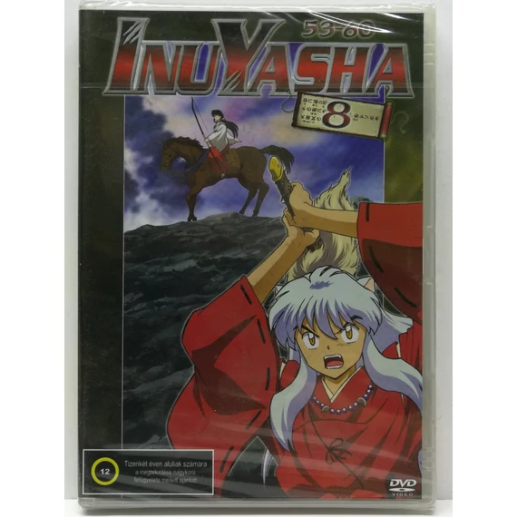 InuYasha sorozat 8 (53-60. rész) Anime rajzfilm sorozat - új, fóliás DVD