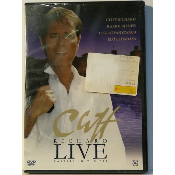 Cliff Richard - Live - Castles In The Air - új, fóliás DVD