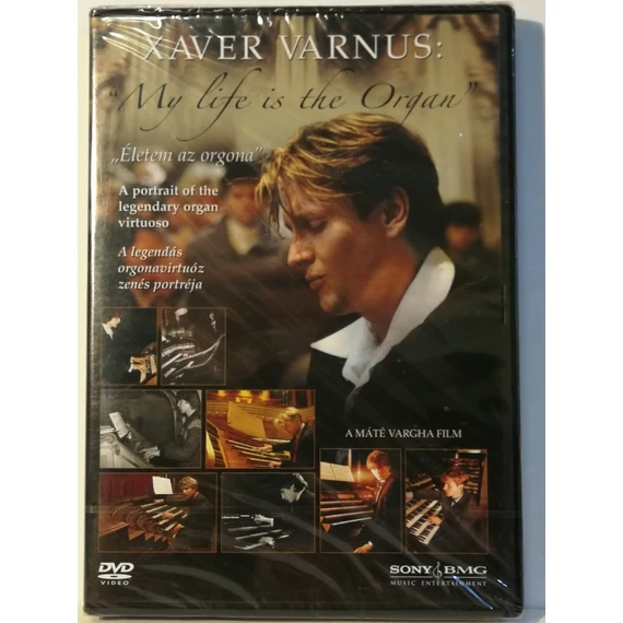 Xaver Varnus - My Life Is The Organ - új, fóliás DVD