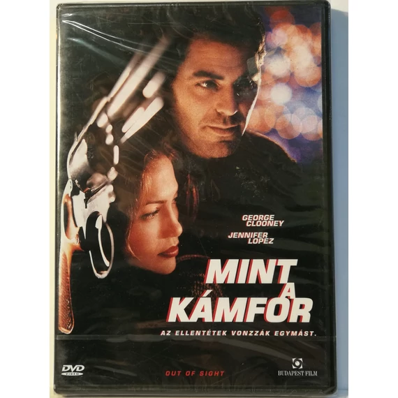 Mint a kámfor - George Clooney, Jennifer Lopez  - új, fóliás DVD