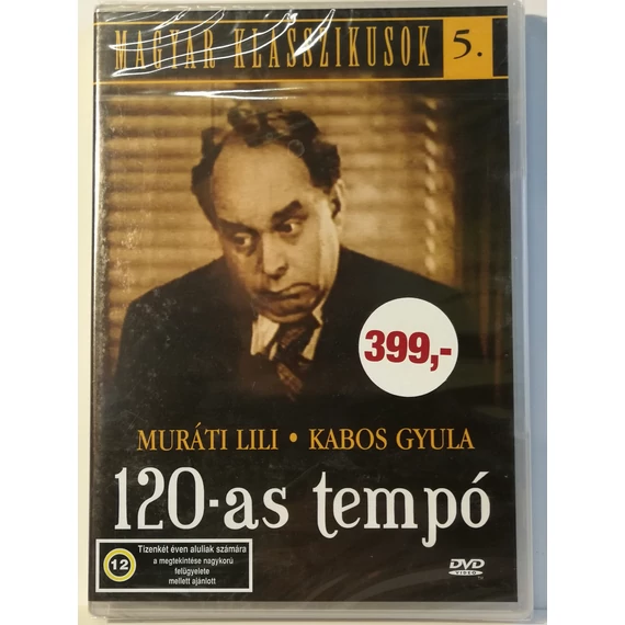 120-as tempó - Muráti Lili, Kabos Gyula - új, fóliás DVD