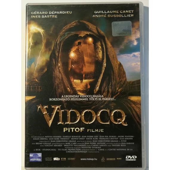 Vidocq - Pitof filmje - Gérard Depardieu - karcmentes DVD