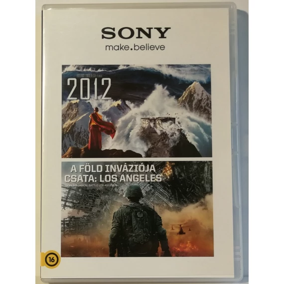 2012 és A Föld inváziója - Csata : Los Angeles -SONY kiadású twinpack - 2 db karcmentes DVD