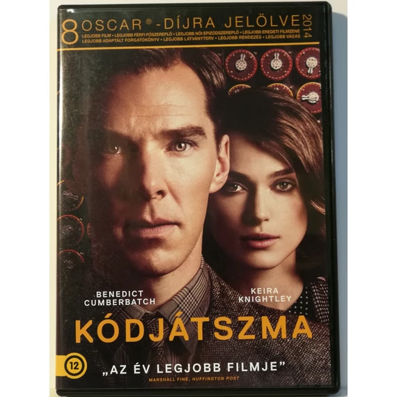 Kódjátszma - Benedict Cumberbatch, Keira Knightley - karcmentes DVD