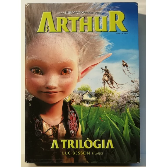 Díszdobozos Arthur Trilógia - Luc Besson filmjei - karcmentes DVD