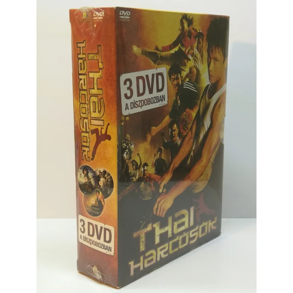 Thai Harcosok - 3 DVD Díszdobozban - új, fóliás