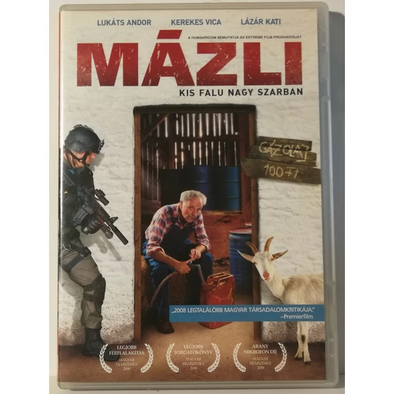 Mázli - Kis falu nagy szarban - Keményffy Tamás filmje - karcmentes DVD