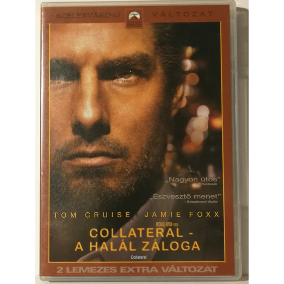 Collateral - A halál záloga - Tom Cruise - duplalemezes, karcmentes DVD