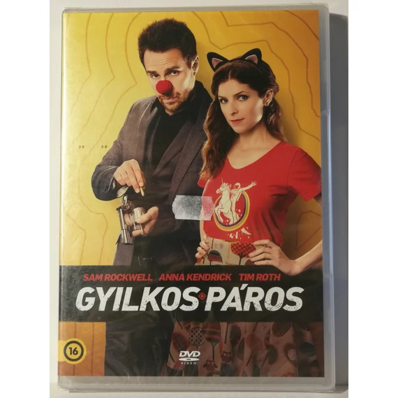 Gyilkos páros - Sam Rockwell, Anna Kendrick - új, fóliás DVD