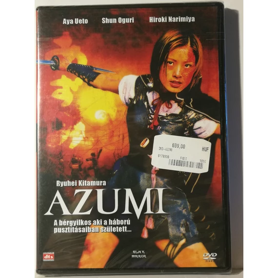Azumi - Ryuhei Kitamura filmje - új, fóliás DVD
