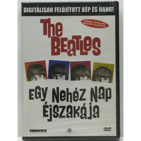 The Beatles - Egy nehéz nap éjszakája - új, fóliás DVD