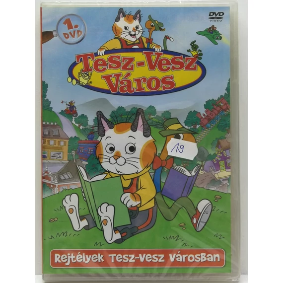 Tesz-vesz város 1. - Rejtélyek Tesz-vesz városban - új, fóliás