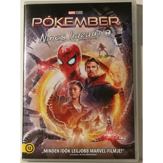 Pókember - Nincs hazaút - Tom Holland, Benedict Cumberbatch, Marisa Tomei - karcmentes DVD