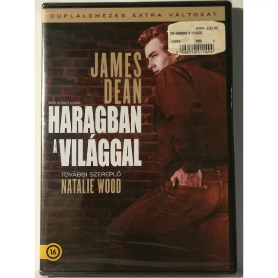 Haragban a világgal - duplalemezes kiadás - James Dean - új, fóliás DVD